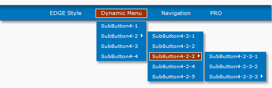 dynamic menu is ready