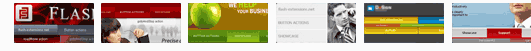 flash menu builder demos