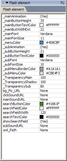dreamweaver tag inspector